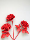 Fortieth Anniversary Ruby Paper Rose