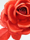 Fortieth Anniversary Ruby Paper Rose