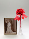Fortieth Anniversary Ruby Paper Rose