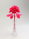 Ruby Red Paper Rose